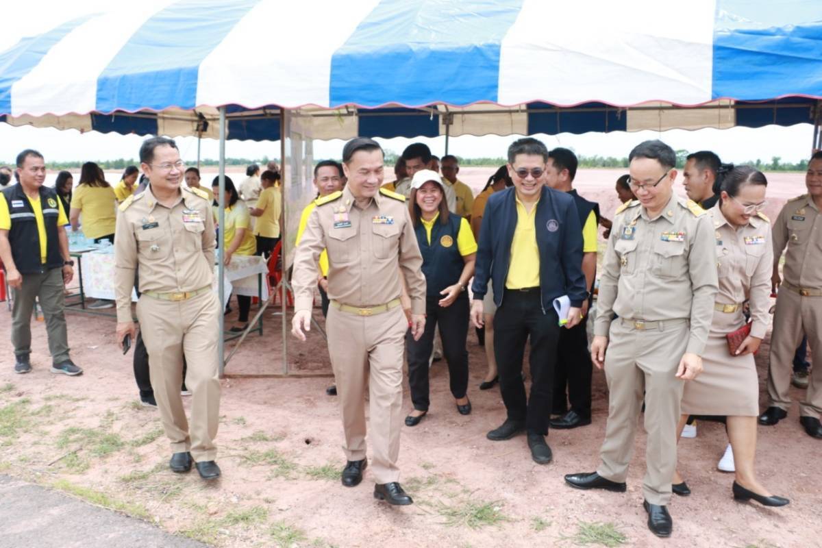 "มท.2 " ติดตามโครงการพัฒนาเมืองบุรีรัมย์ มุ่งพัฒนาโครงสร้างพื้นฐาน สาธารณูปโภค สถานที่ท่องเที่ยว ยกระดับคุณภาพชีวิตประชาชน