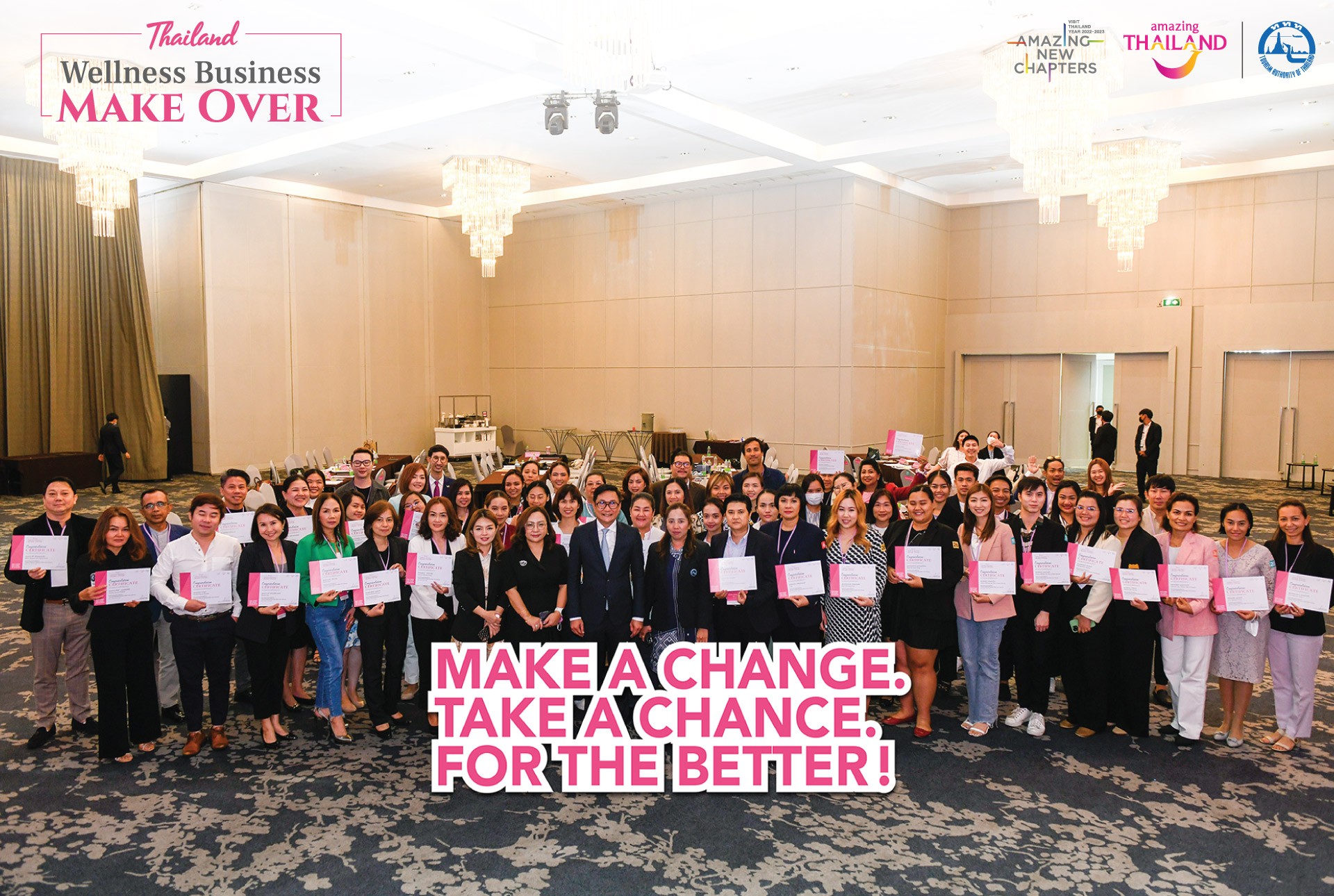 เวิร์กชอปติวเข้มผู้ประกอบการเวลเนส ชวน Make Over พลิกโฉมธุรกิจต่อยอด พร้อมลุยตลาดทั่วโลก