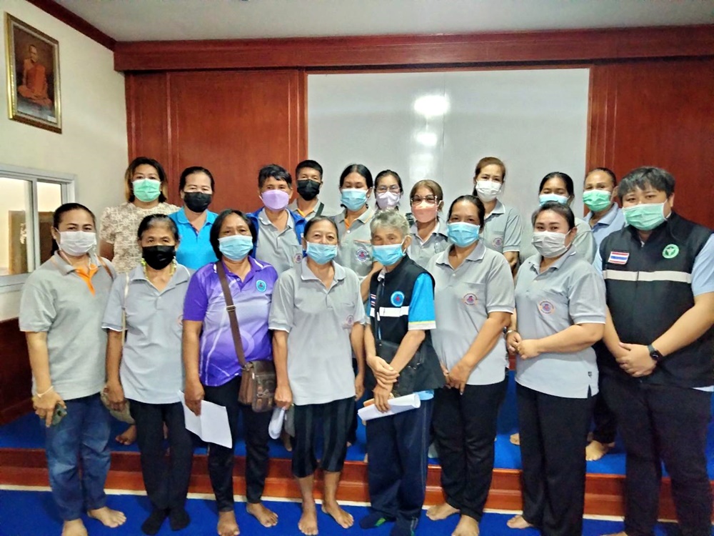 รพ.สต.ทับพริก ประชุม อสม.ทำแบบประเมินความสามารถ ร่วมขับเคลื่อนการป้องกัน อุบัติเหตุ