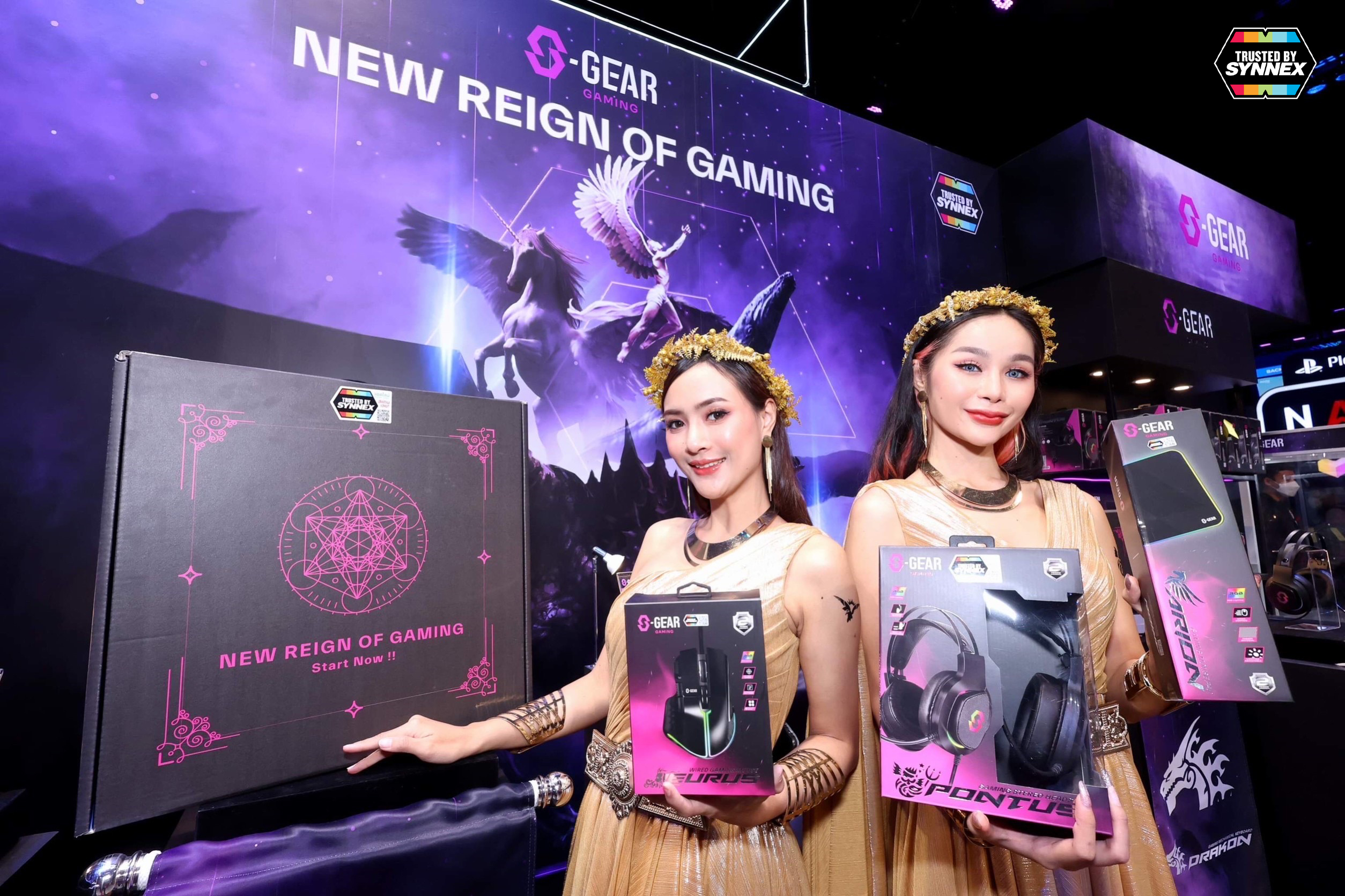"S-GEAR” เปิดตัวสินค้าสายเกมมิ่งซีรีส์แรก 6 รุ่นภายใต้คอนเซ็ปท์ “NEW REIGN OF GAMING START NOW!!!”