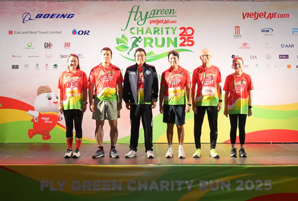 เปิดงานวิ่งการกุศล "Fly Green Charity Run 2025"