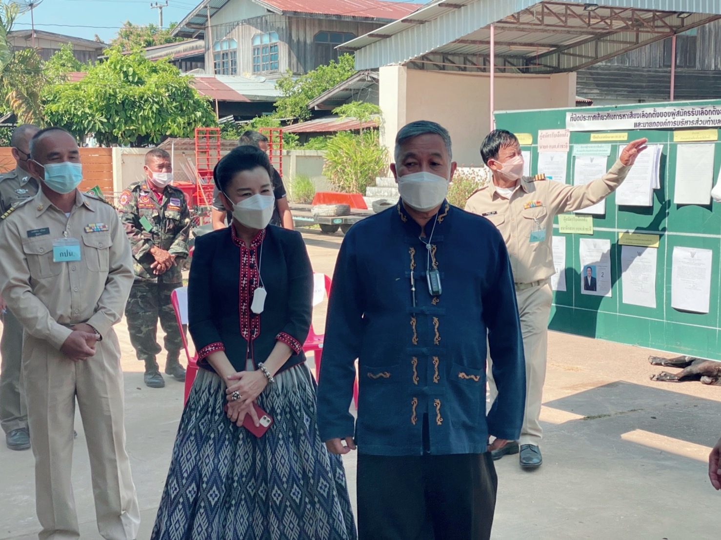 มุกดาหารประชาชนไปใช้สิทธิ์เลือกตั้ง อบต.อย่างคึกคัก