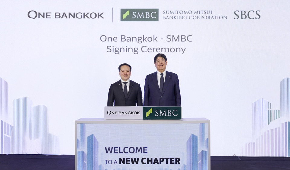 วัน แบงค็อก ต้อนรับ SMBC ผู้เช่าสำนักงานรายสำคัญ ย้ำศูนย์กลางธุรกิจการเงินระดับโลก