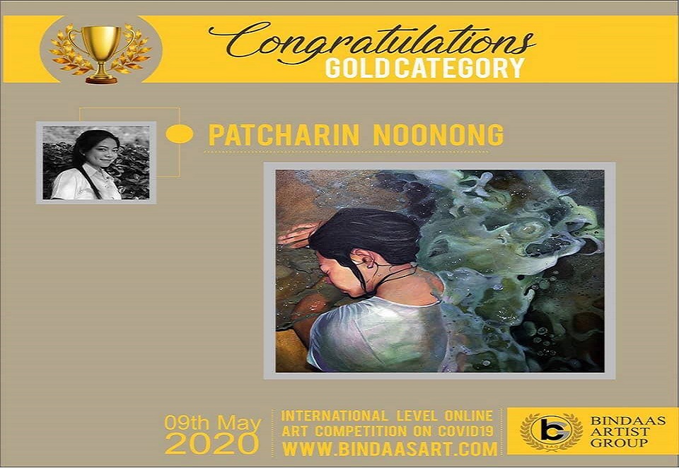 นศ.จิตรกรรม "มรภ.สงขลา" คว้ารางวัลกลุ่มเหรียญทอง Top 50  Artists  Gold Category