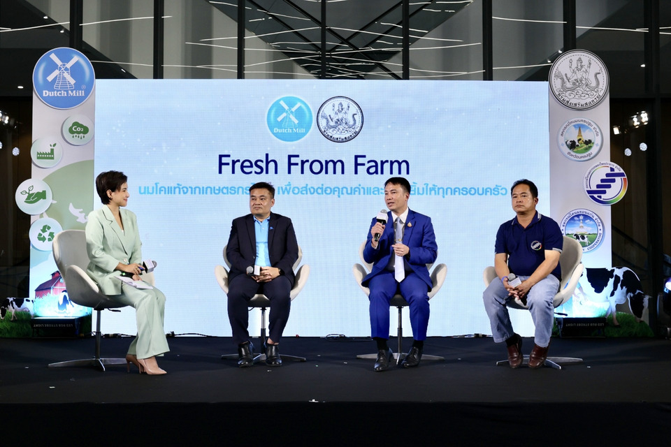 ดัชมิลล์-กสส. เปิดแคมเปญ “Fresh From Farm” ส่งนมโคแท้ ให้ครอบครัวไทย พร้อมสร้างรายได้เกษตรกร