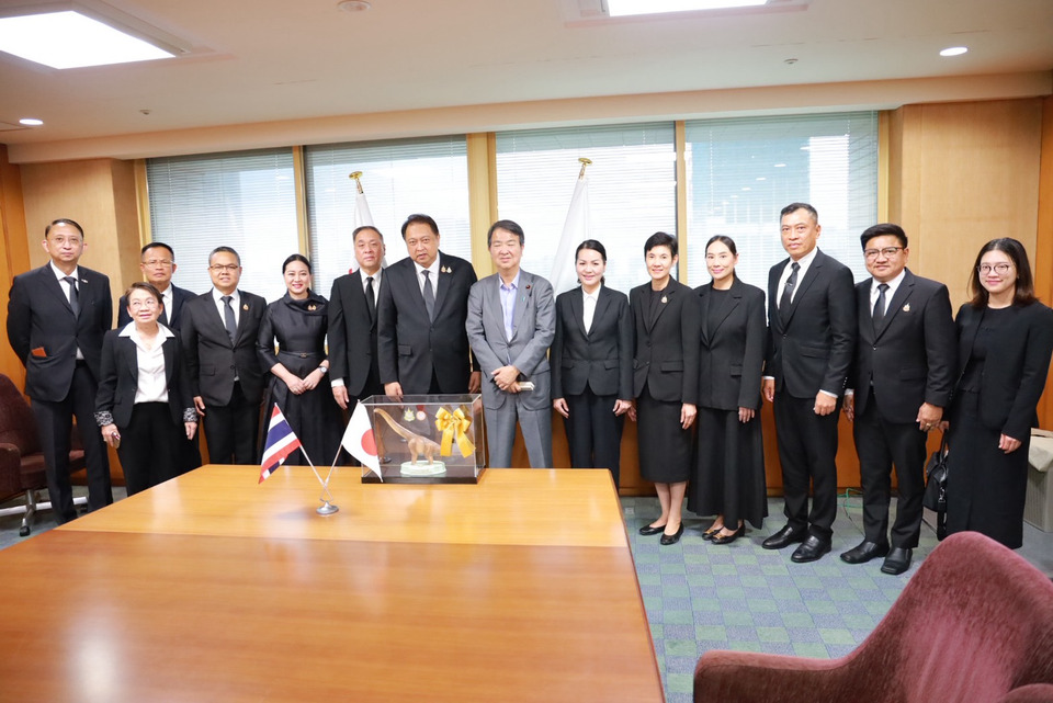 “สุชาติ” นำทีม ทส. กระชับสัมพันธ์ญี่ปุ่น ยกระดับความร่วมมือสิ่งแวดล้อม–ทรัพยากรธรณี สู่การพัฒนาที่ยั่งยืน ตามนโยบายรัฐบาล