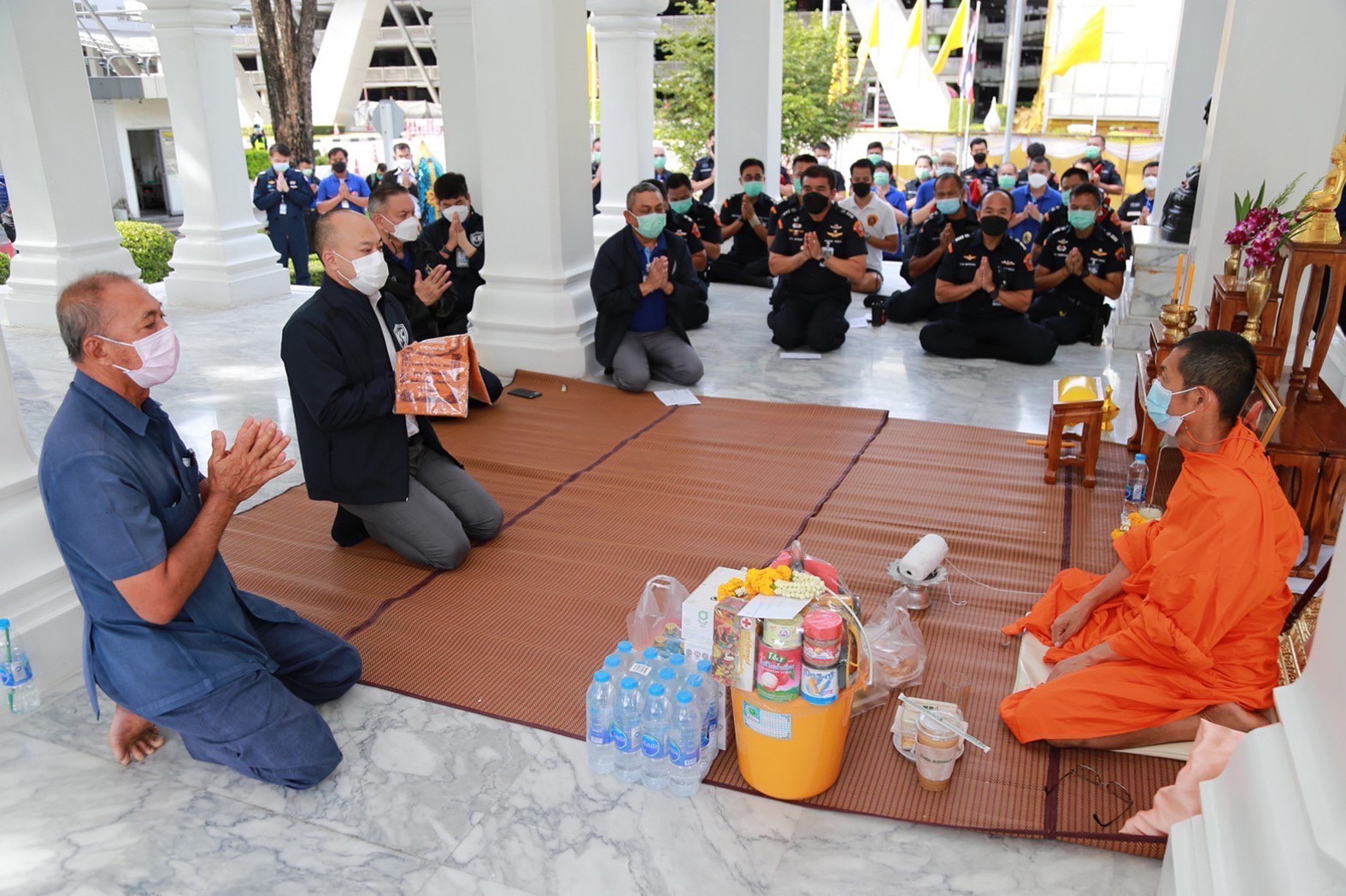 สุวรรณภูมิจัดพิธีน้อมรำลึกสดุดีครบรอบ 4 ปี วีรบุรุษถ้ำหลวง จ่าแซม