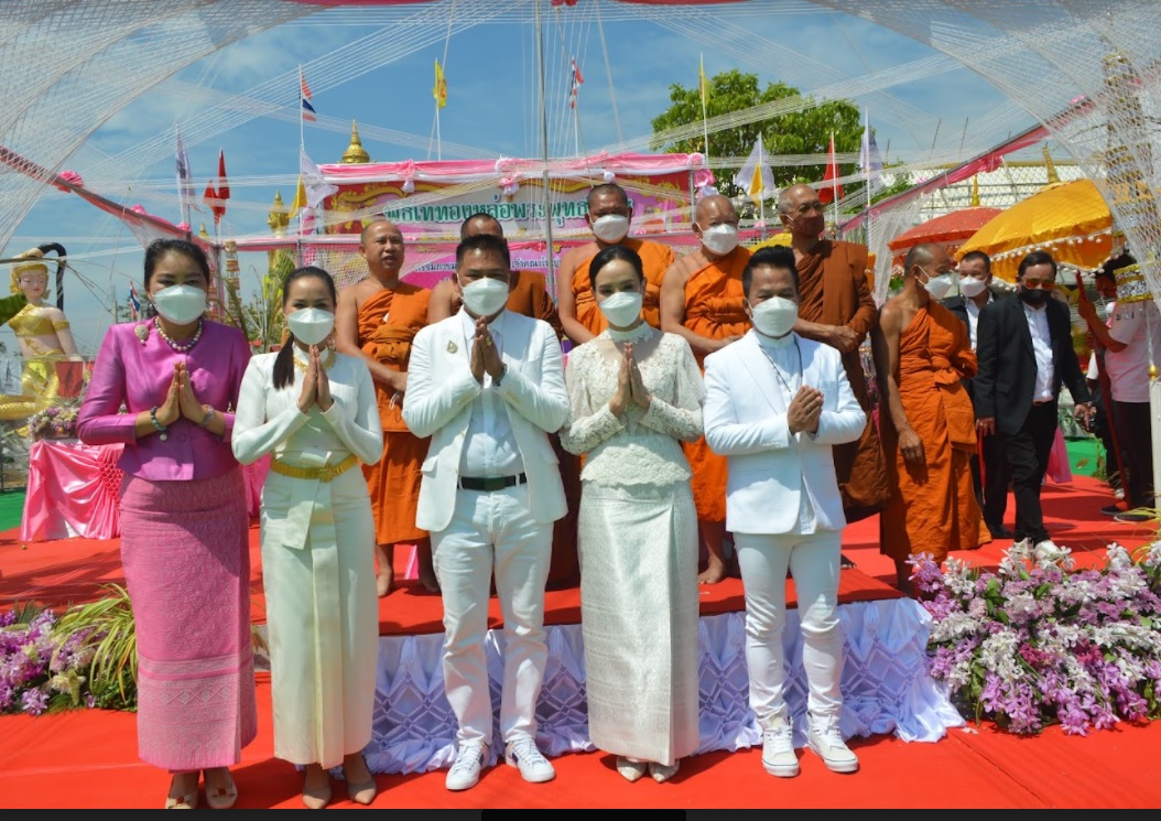 สระแก้วทำพิธีเททองหล่อพระพุทธโสธรที่พักสงฆ์แม่ย่าซอม ตำบลคลองหาด