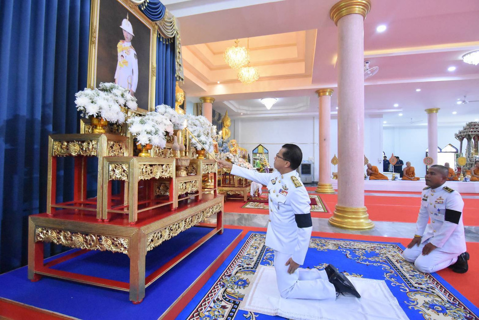 บุรีรัมย์ บำเพ็ญกุศลครบรอบ 7 วัน (สัตตมวาร) แห่งการสิ้นพระชนม์ ถวายพระกุศล เจ้าฟ้าพัชรกิติยาภาฯ 