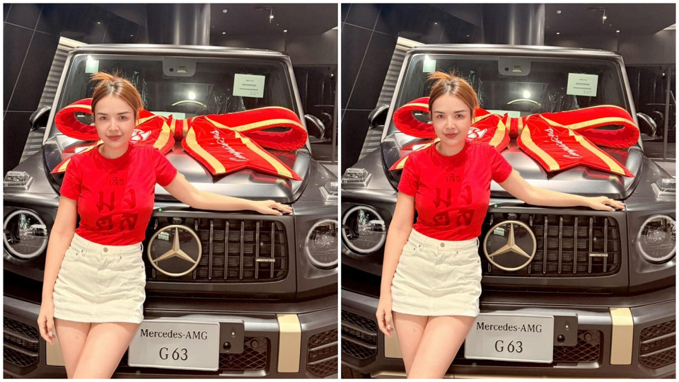 “เจนนี่ รัชนก” บอกรักตัวเองถอยเบนซ์ G63 สุดหรู ก่อนเฮลั่นโพสต์รับโชคหลังหวยออก