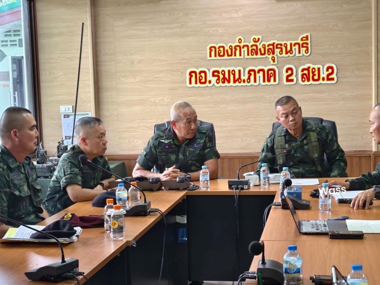 "ผบ.ปู" คุมกำลังทัพบกนั่งผู้บัญชาการเหตุการณ์ พร้อมร้องขอกำลัง ทร.-ทอ.ได้เลย