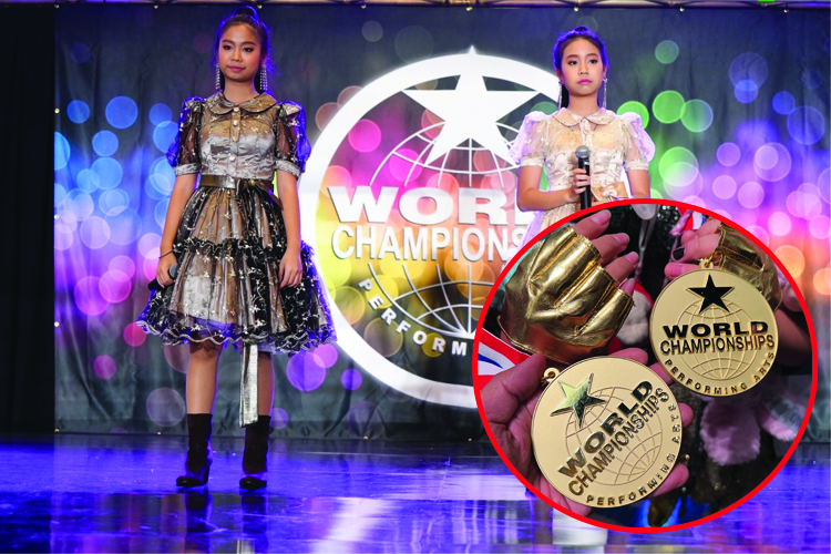  "มายด์-เมนี่" สุดปลื้ม คว้ารางวัล เวทีระดับโลกWCOPA 