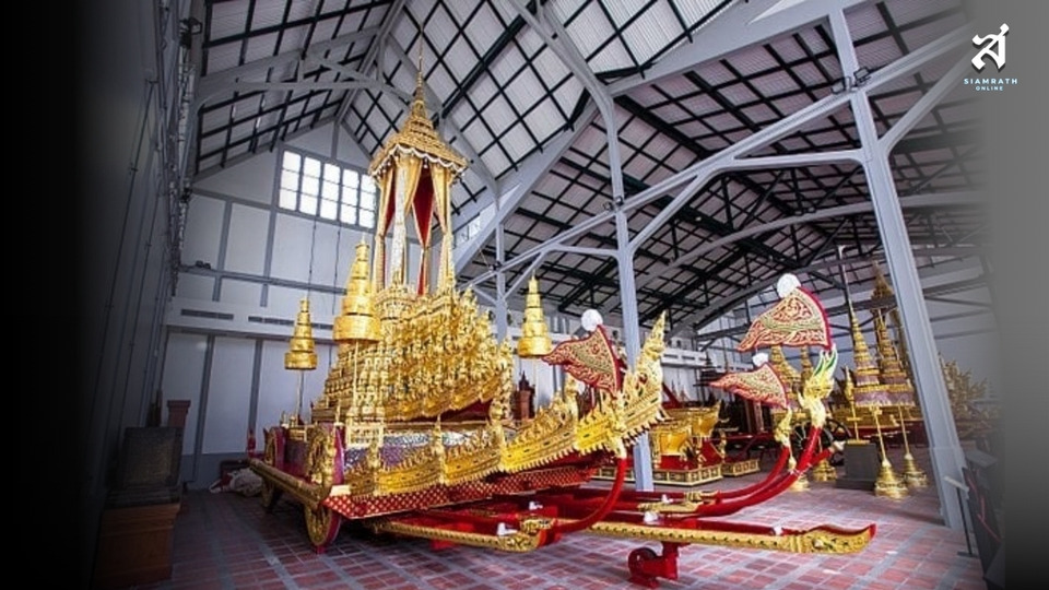 ราชรถ ราชยาน ในพระราชพิธีถวายพระเพลิงพระบรมศพ