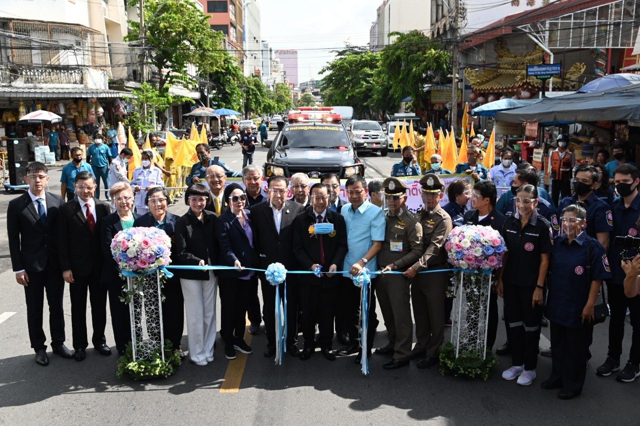 มูลนิธิป่อเต็กตึ๊ง ปรับวิถีประเพณีทิ้งกระจาด ยุคโควิด-19 