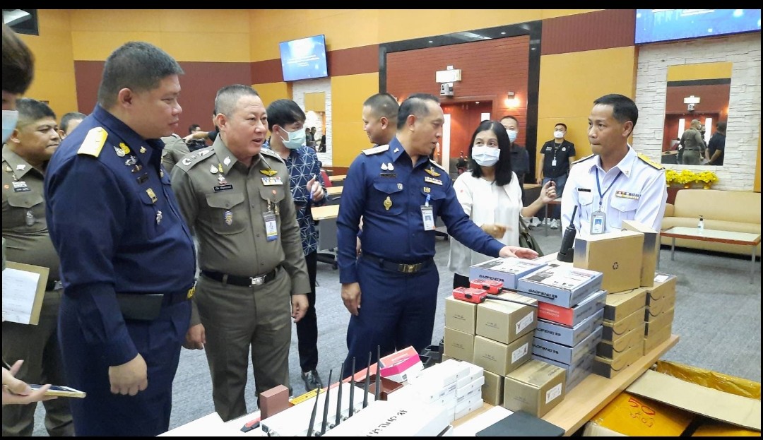 กสทช.ร่วมกับ ศปอส.ตร ตรวจค้นจับกุมผู้กระทำความผิดยึดของกลางเป็นเครื่องวิทยุสื่อสารได้กว่า 2,515 ชิ้น