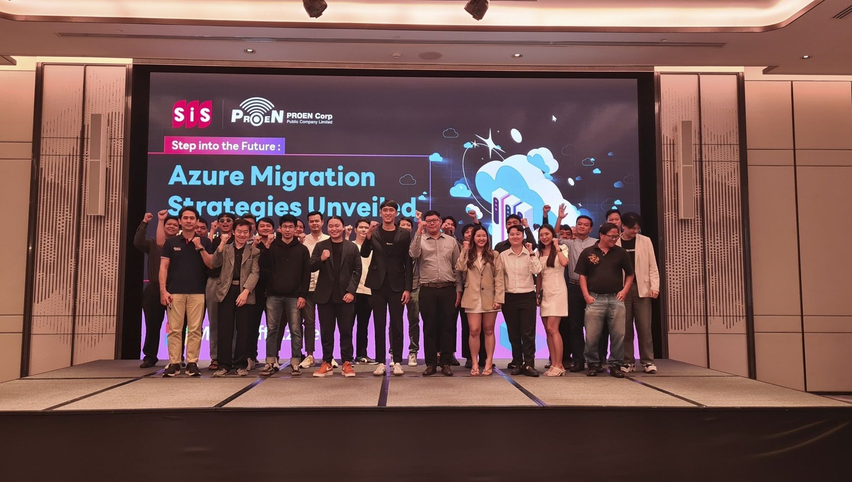 PROEN ร่วมกับ SIS จัดงาน Step into the future Azure Migration Strategies
