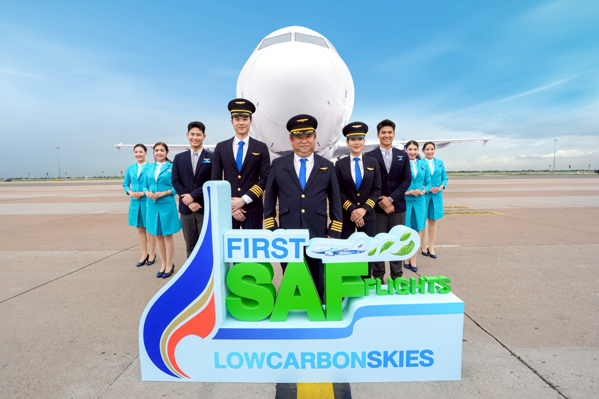 "บางกอกแอร์เวย์ส" ใช้เชื้อเพลิง SAF เที่ยวบินเชิงพาณิชย์ ตอกย้ำเป้าหมายท้องฟ้าโลว์คาร์บอน