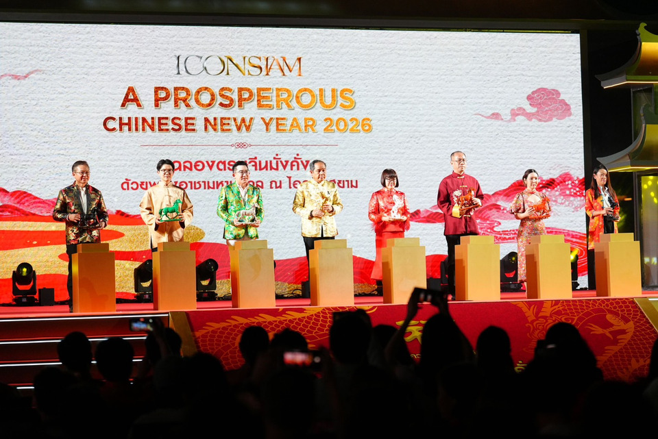 วธ. ร่วมเปิดฉากจัดมหาปรากฏการณ์ฉลองตรุษจีนปีมะเมียสุดยิ่งใหญ่ “ICONSIAM A PROSPEROUS CHINESE NEW YEAR 2026”