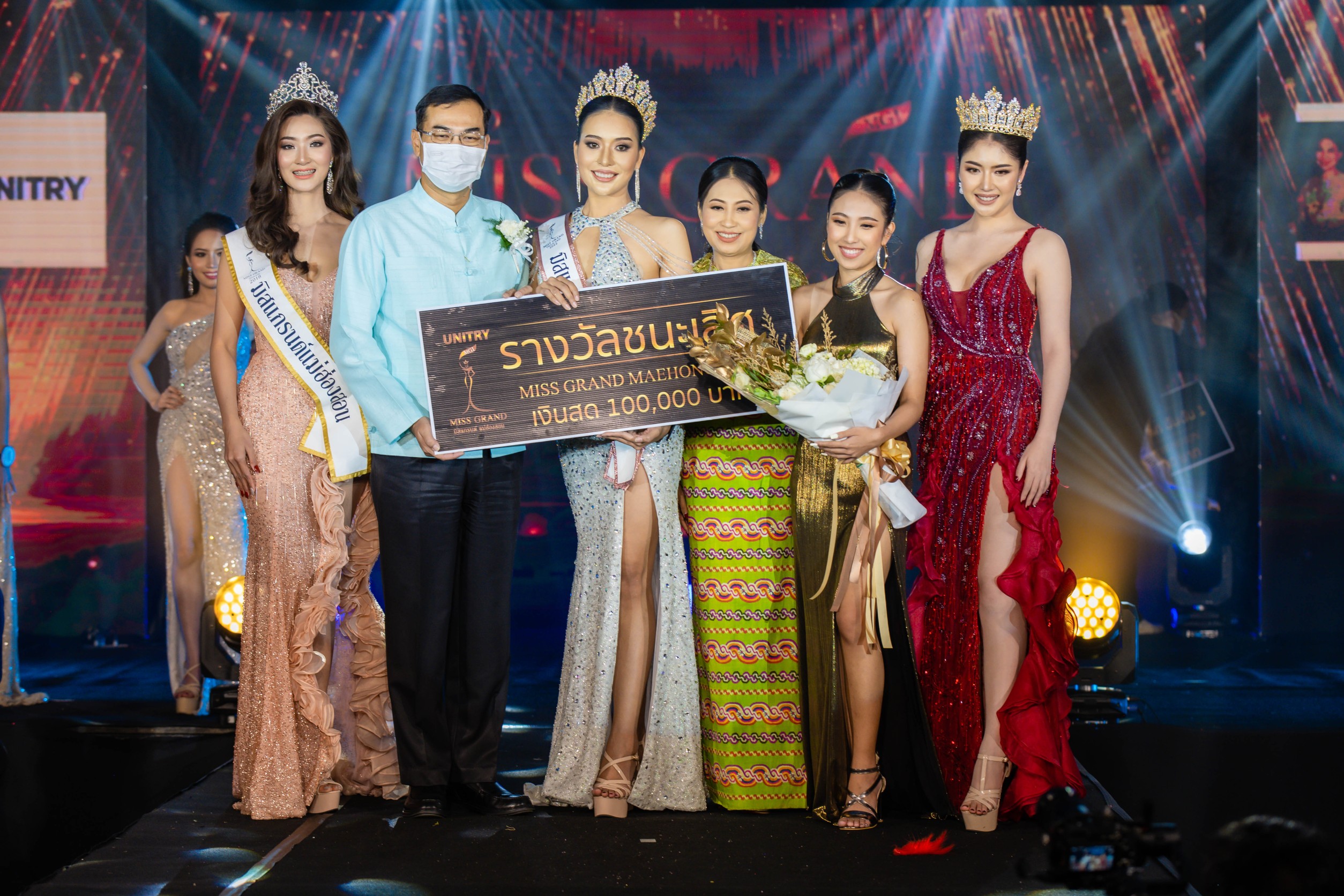 สาวไต “นิชากรณ์ ธาราทิพย์สกุล”ควบ 2 ตำแหน่ง   มิสแกรนด์ แม่ฮ่องสอน 2022 และขวัญใจชาวแม่ฮ่องสอน​ ต่อยอดชุดผ้าทอ ผ้าไทย กลุ่มชาติพันธุ์สู่เวทีสากล  