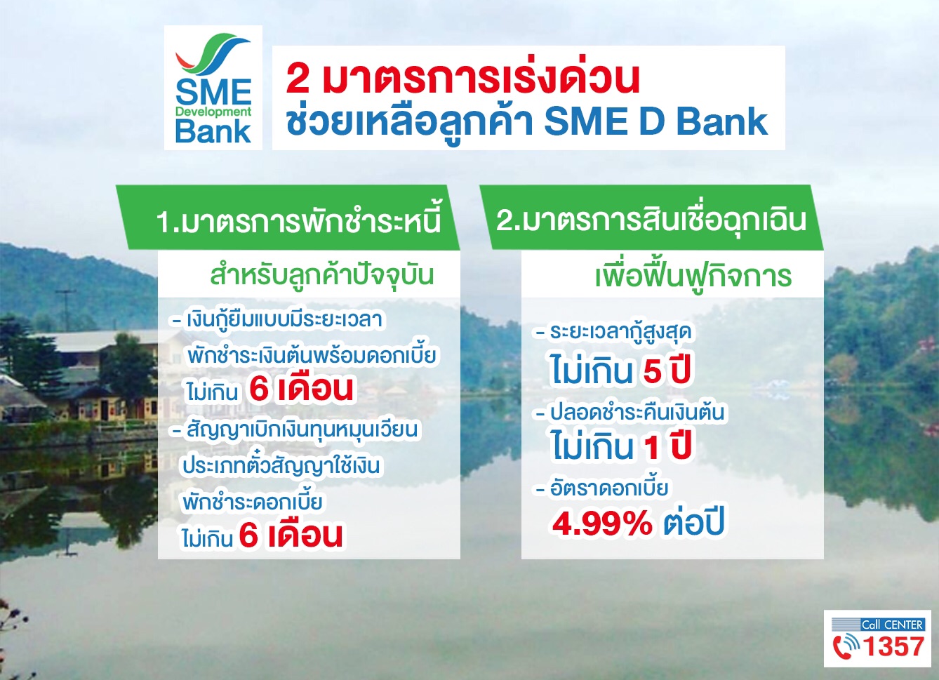 เร่งช่วยเหลือด่วน “ธพว.”ออก 2 มาตรการอุ้มเอสเอ็มอีประสบภัยพายุฮีโกส ฟื้นฟูธุรกิจ