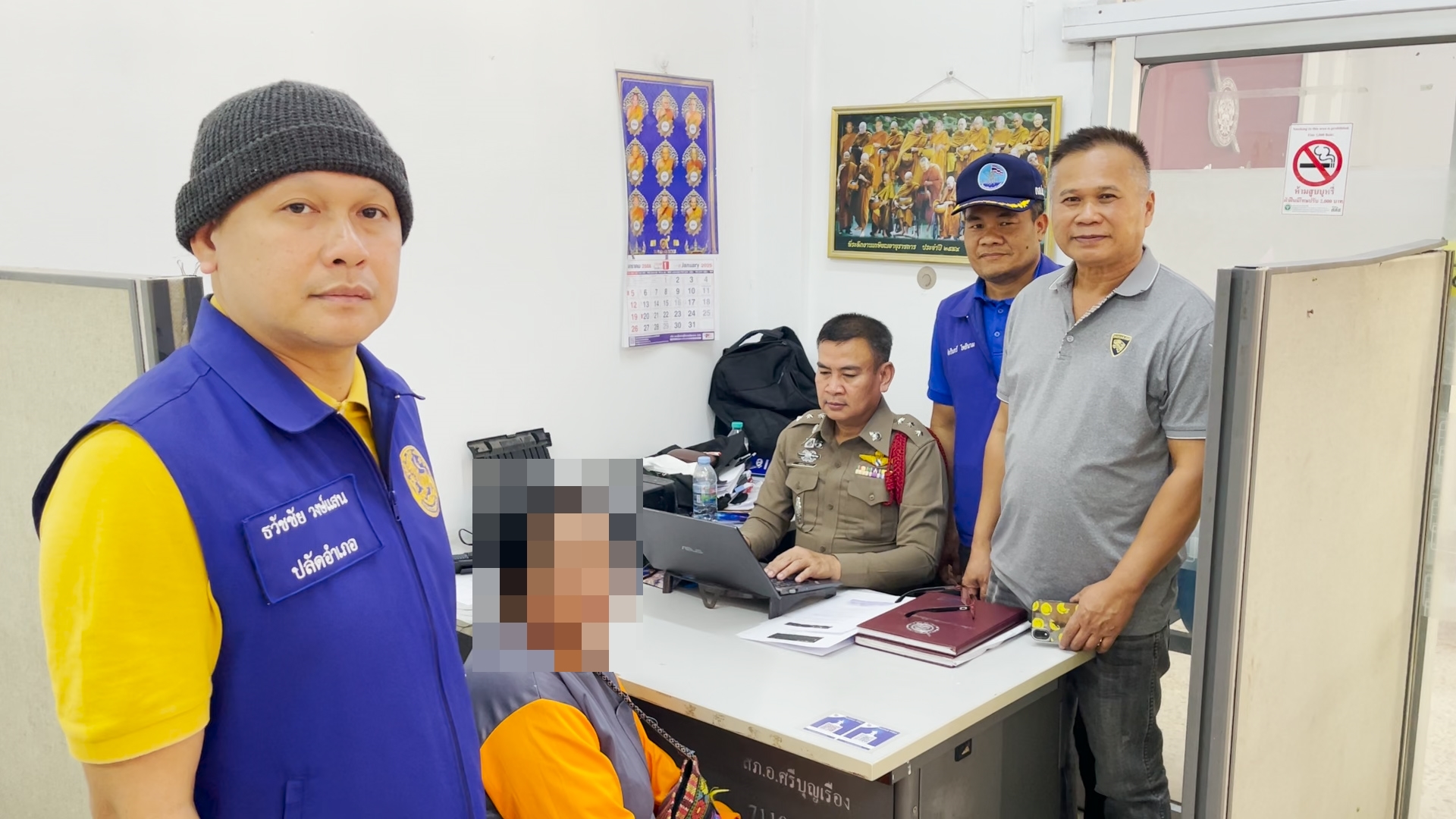 คนเผาไร่อ้อยเข้ามอบตัวกับตำรวจหลังโพสต์ลงโซเชียลทัวร์ลงกระหน่ำ