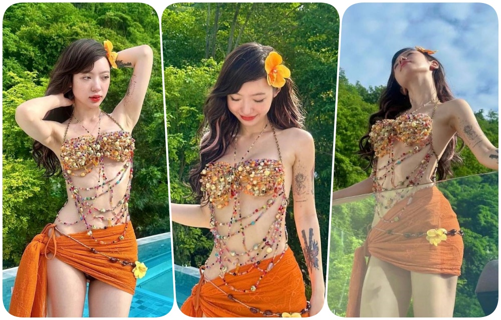 เซ็กซี่ทุกองศา! "พลอยชมพู" ปล่อยของ อวดหุ่นสับแซ่บเกินต้าน