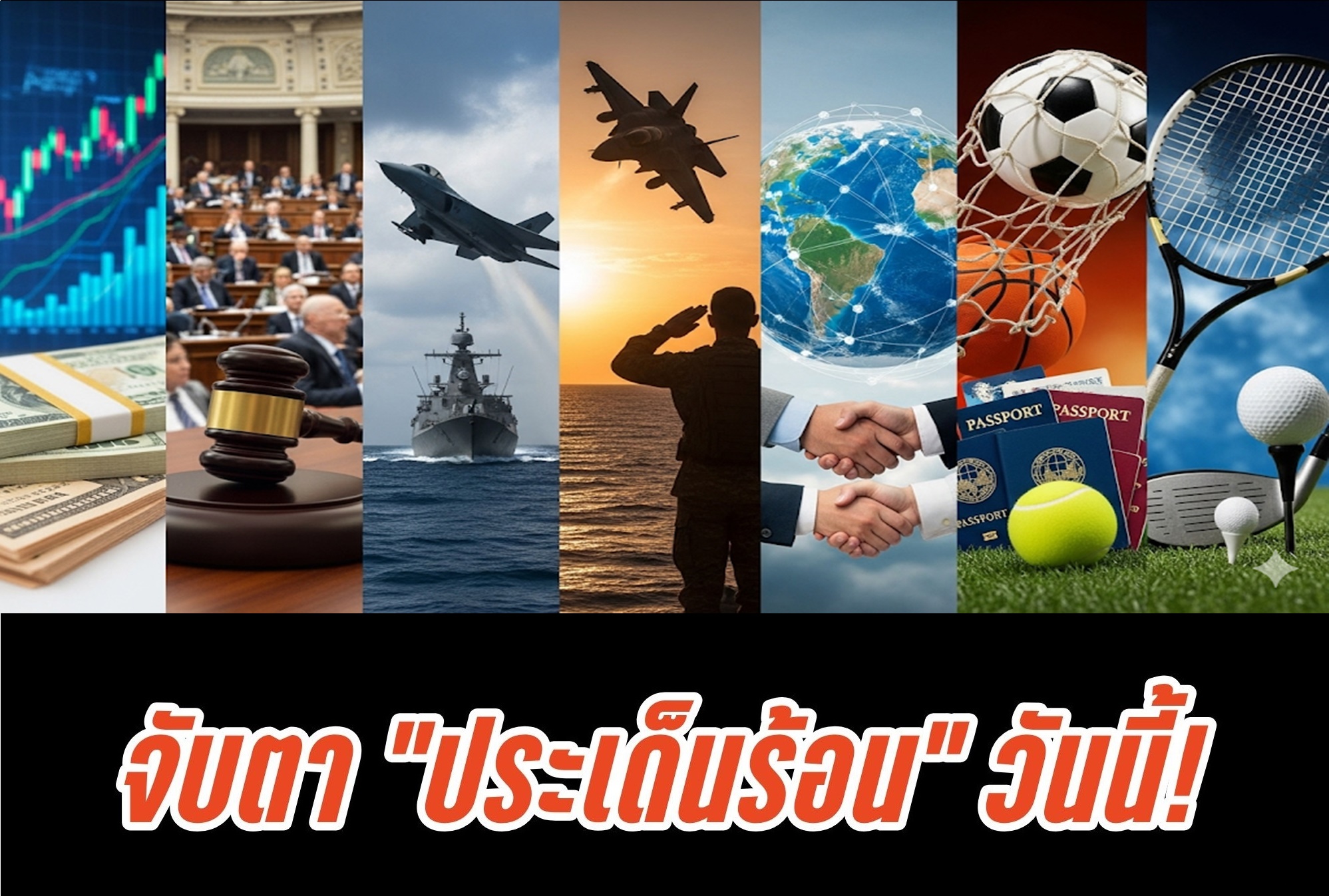 จับตาประเด็นร้อน! "นายกฯ" นำทีม ศก.หารือสมาคมธนาคารไทย / "พรรคส้ม" ยื่นร่างแก้ไข รธน.ต่อ ปธ.รัฐสภา / อสส.ยื่นอุทธรณ์คดี "ทักษิณ" ปมมาตรา 112