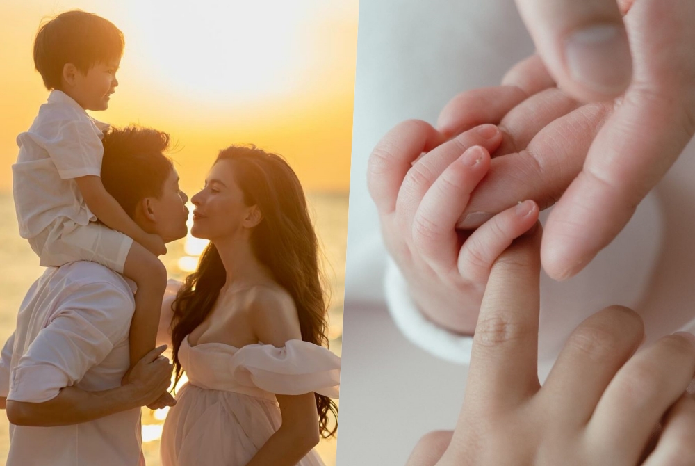 "ศรีริต้า" คลอดลูดสาวแล้ว "กรณ์" เปิดภาพสุดอบอุ่น