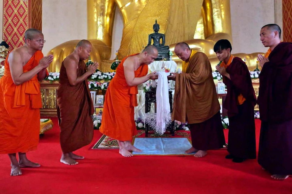 พะเยารับพระบรมสารีริกธาตุจากภูฏาน ประดิษฐานในพระวิหารหลวง วัดศรีโคมคำ
