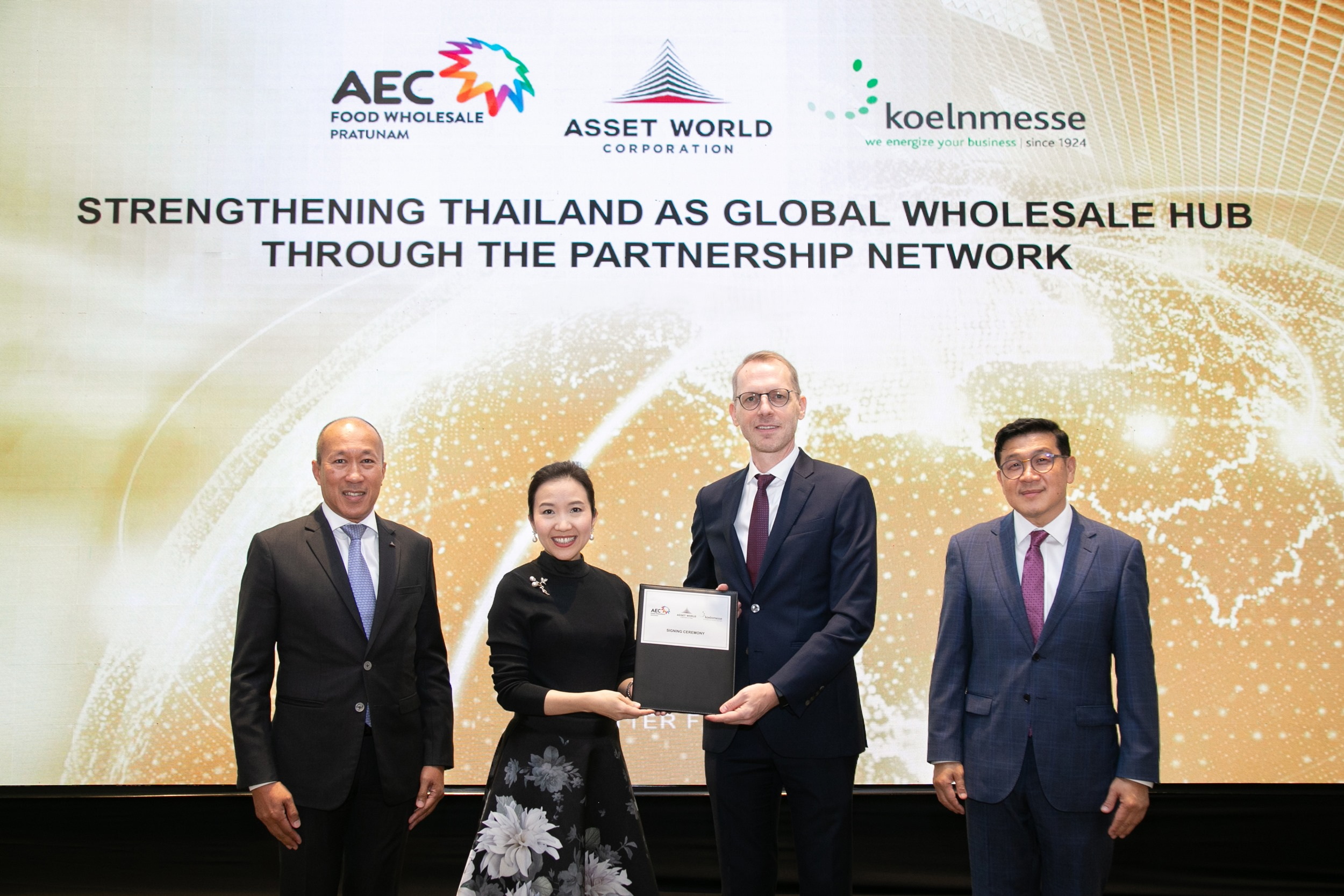AWC จับมือ Koelnmesse ร่วมพัฒนาแพลตฟอร์มค้าส่งในรูปแบบ Omni Channel หนุนไทยสู่จุดหมายปลายทางการค้าส่งของโลก
