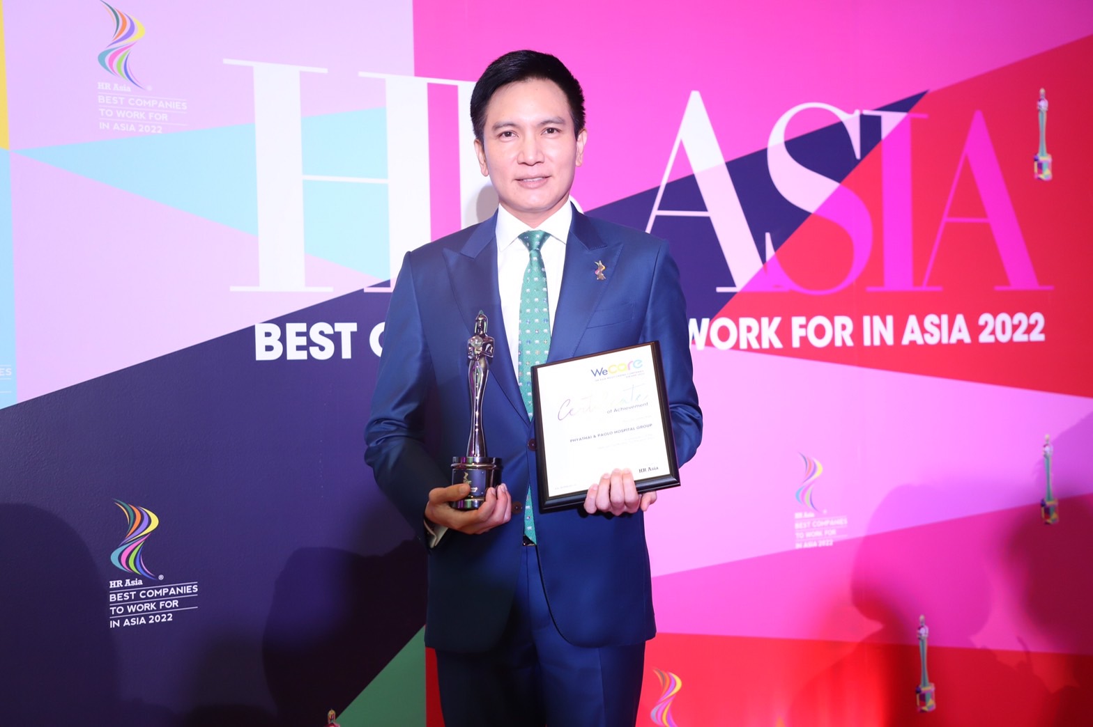 เครือ รพ. พญาไท-เปาโล คว้าสองรางวัลจากเวทีคุณภาพ HR Asia Award 2022