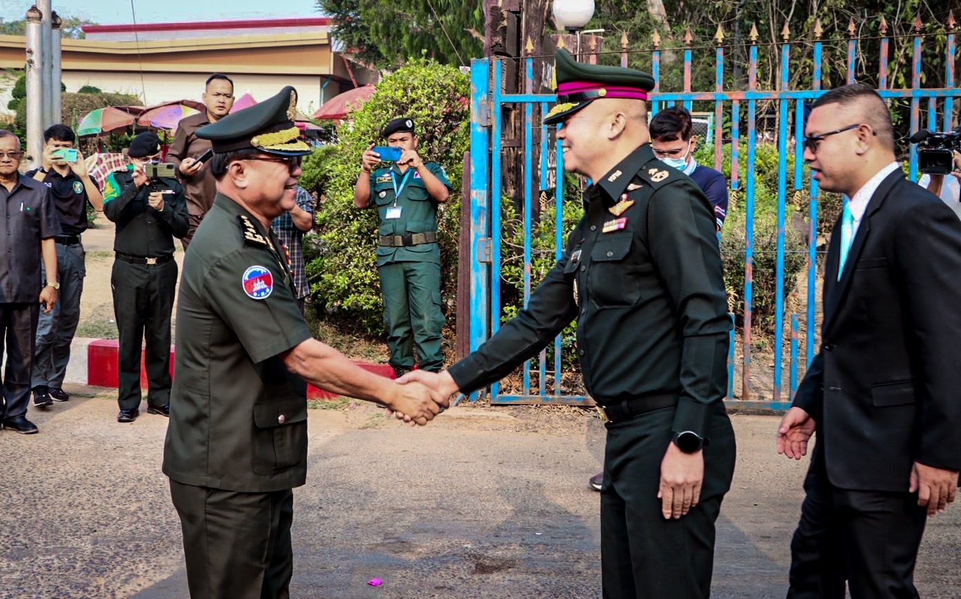  รองผบ.ทหารบกกัมพูชาพร้อมคณะเข้าร่วมประชุม RBC กระชับความสัมพันธ์และความมั่นคงพื้นที่ชายแดน