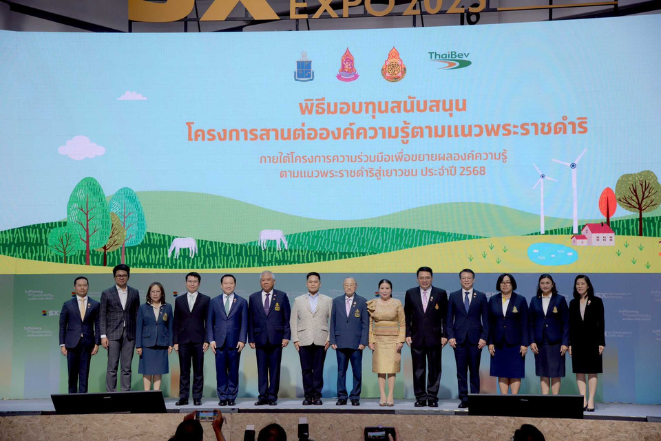 สำนักงาน กปร. เดินหน้าขยายผล องค์ความรู้ตามแนวพระราชดำริสู่เยาวชน ระยะที่ 2 พร้อมมอบทุนกิจกรรม ปี 2568 