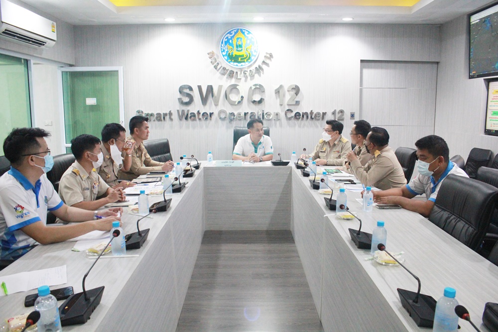 ชป.12 หารือวางแผนแก้ปัญหาการช่วยเหลือพื้นที่การเกษตรคลองมะขามเฒ่า-อู่ทอง