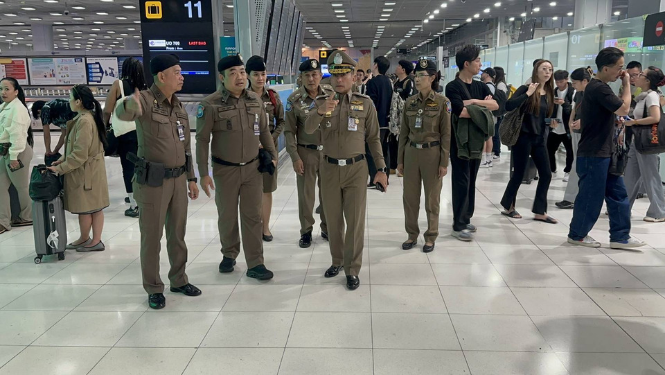 ตำรวจท่องเที่ยว ลงพื้นที่สุวรรณภูมิ ยกระดับความปลอดภัยสงกรานต์ 69 สร้างความเชื่อมั่นนักท่องเที่ยว