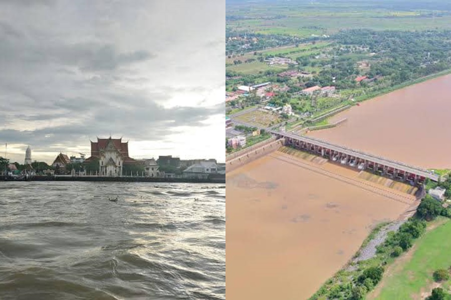 น้ำเหนือเริ่มหลาก กทม.แจ้งเตือนสองฝั่งเจ้าพระยา     ติดตามสถานการณ์น้ำใกล้ชิด 
