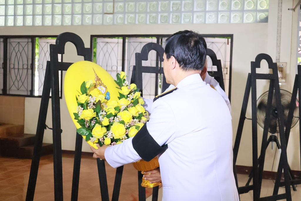 สุดซาบซึ้ง! พระราชทานน้ำหลวงอาบศพ-พวงมาลา  เป็นกรณีพิเศษแก่ “สิบตำรวจโทภคพงศ์” 