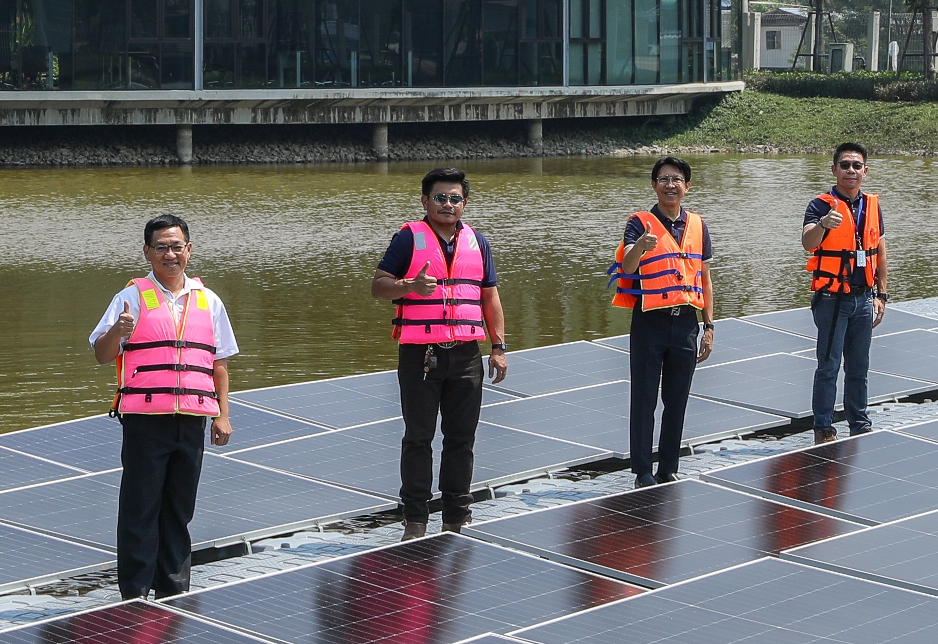 GPSC ส่ง CHPP ผนึกพันธมิตรติดตั้งโซลาร์ลอยน้ำภายใต้แนวคิดนวัตกรรมพลังงานเพื่อสิ่งแวดล้อมที่ยั่งยืน