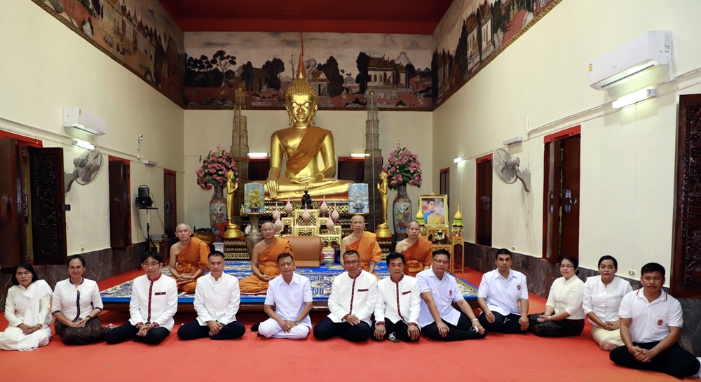 พสกนิกรชาวกาฬสินธุ์ ร่วมเจริญพระพุทธมนต์ เจริญจิตตภาวนา ถวายพระพรชัยมงคล "เจ้าฟ้าพัชรกิติยาภา"  