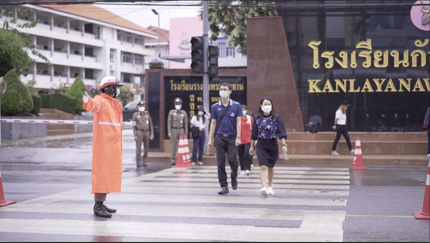 สสส.ลงพื้นที่ติดตามความปลอดภัยทางม้าลายหน้าโรงเรียนจ.ขอนแก่น