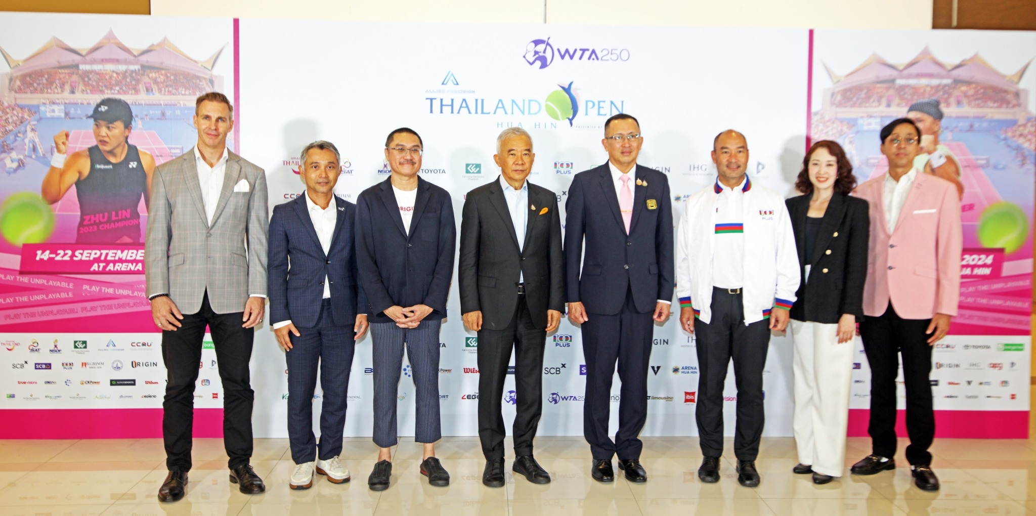 สุวัจน์ แถลงข่าวจัดใหญ่เทนนิสระดับโลก“แอลไลด์ ไทยแลนด์โอเพ่น พรีเซนต์ บายแคล-คอมพ์”