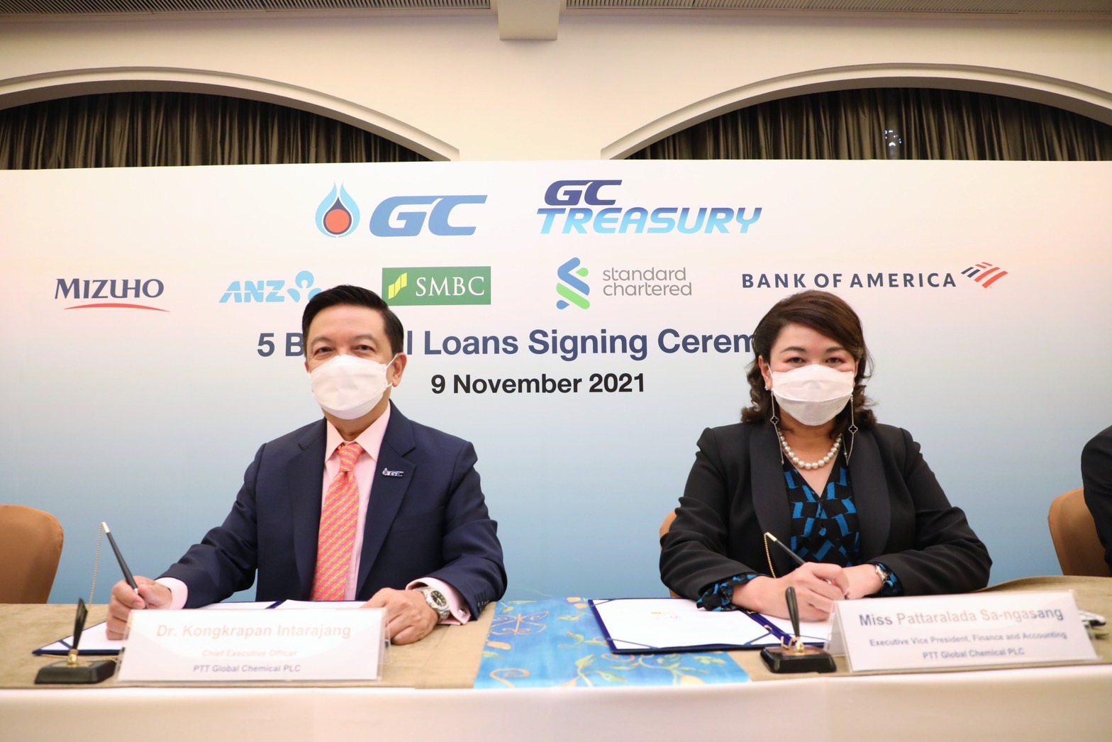 GCTC ลงนามเงินกู้ เสริมความแข็งแกร่ง มุ่งสู่ธุรกิจคาร์บอนต่ำ ภายหลังการเข้าซื้อ allnex วงเงิน 824 ล้านยูโร