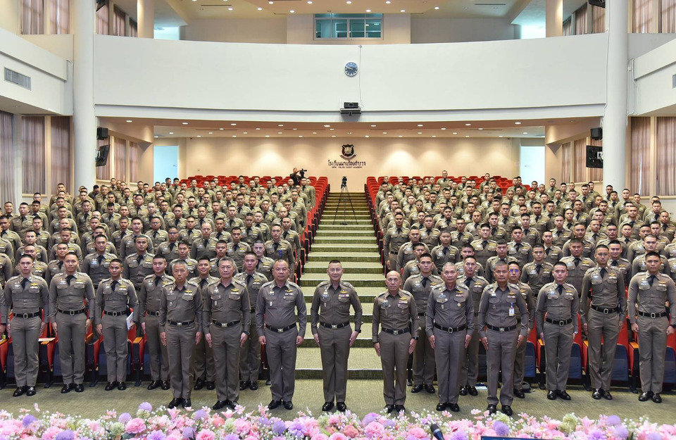 ผบ.ตร.บรรยายพิเศษ นรต.ปลูกฝังตำรวจน้ำดี ยึดประชาชนเป็นศูนย์กลาง 