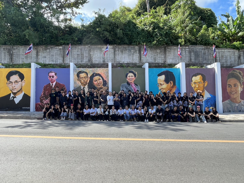 ทัศนศิลป์ มรภ.รำไพพรรณี บูรณะภาพจิตรกรรมกำแพงเรือนจำเก่า จันทบุรี สร้างแลนด์มาร์กศิลปะเพื่อสังคม