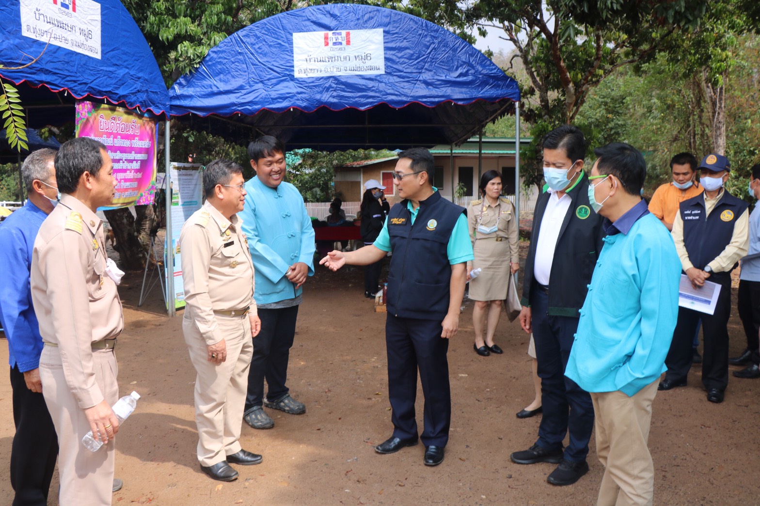 กรรมการผู้ช่วยรัฐมนตรีว่าการกระทรวงเกษตรและสหกรณ์ ลงพื้นที่จังหวัดแม่ฮ่องสอนส่งเสริมการปลูกบุกเป็นพืชเศรษฐกิจ