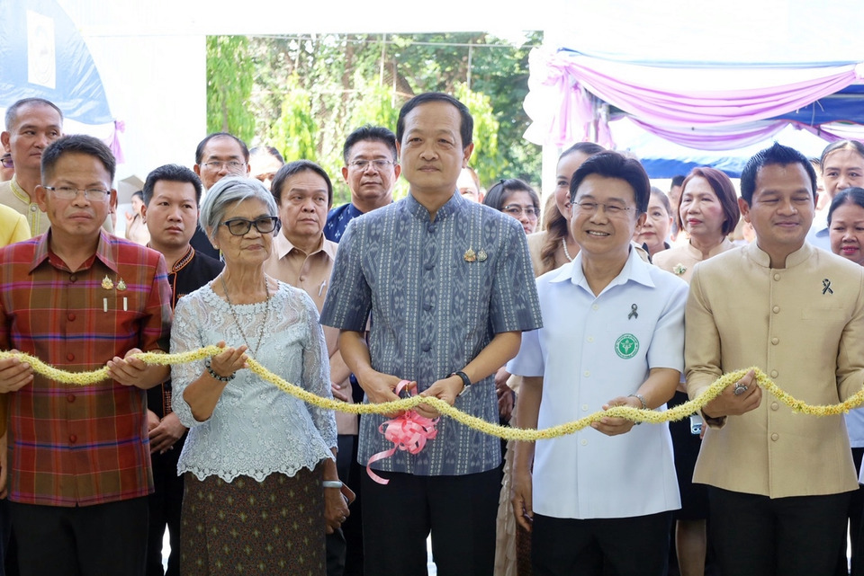 เปิดแล้ว! มินิธัญญารักษ์ รพ.ราษีไศล ศรีสะเกษ ฟื้นฟูผู้ติดยาครบวงจร