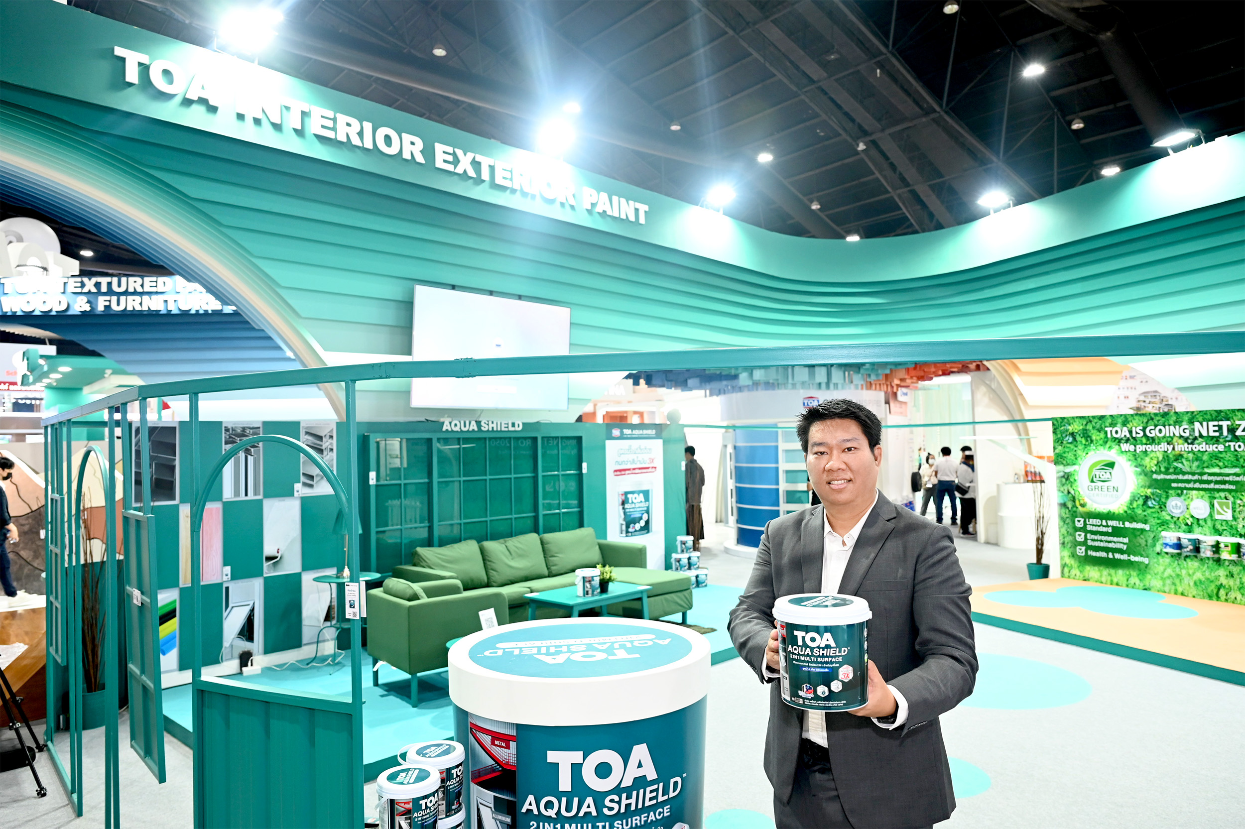 TOA คว้ารางวัลชนะเลิศ ‘Best Innovation Award’ จากงานสถาปนิก ติดต่อกันเป็นปีที่ 2 ด้วยนวัตกรรม TOA AQUA SHIELD