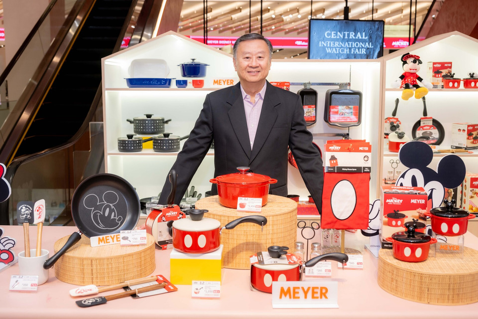 MEYER จับมือ เซ็นทรัล เปิดตัวคอลเลกชันเครื่องครัวลิมิเต็ด ‘Disney Mickey and Friends’ ครั้งแรกในไทย!