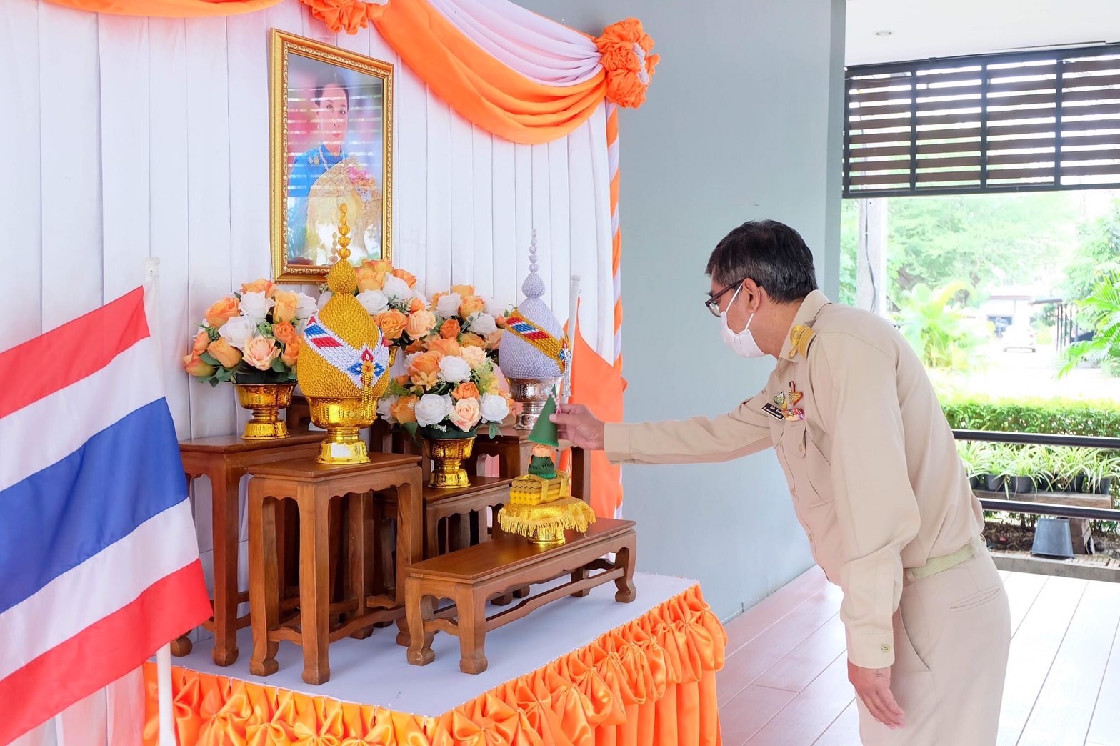 แขวงทางหลวงอุตรดิตถ์ที่ 2 จัดพิธีถวายพระพรแด่ ‘เจ้าฟ้าพัชรกิติยาภาฯ’