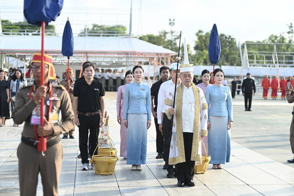 กระทรวงเกษตรฯ  ซ้อมใหญ่ (ครั้งที่ 1) งานพระราชพิธีพืชมงคลจรดพระนังคัลแรกนาขวัญ ปี 2569  